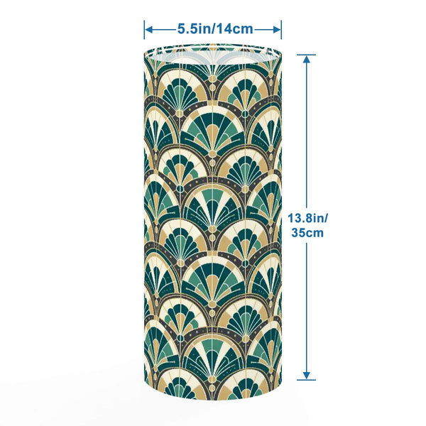 Art Deco Peacock Inspired Slim Floor Lamp SHADE ONLY - For Slim Floor Lamps Only