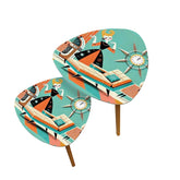 Mid Century Modern Gal, Kitschy Mod Quirky Fun Nesting Tables - Mid Century Modern Gal