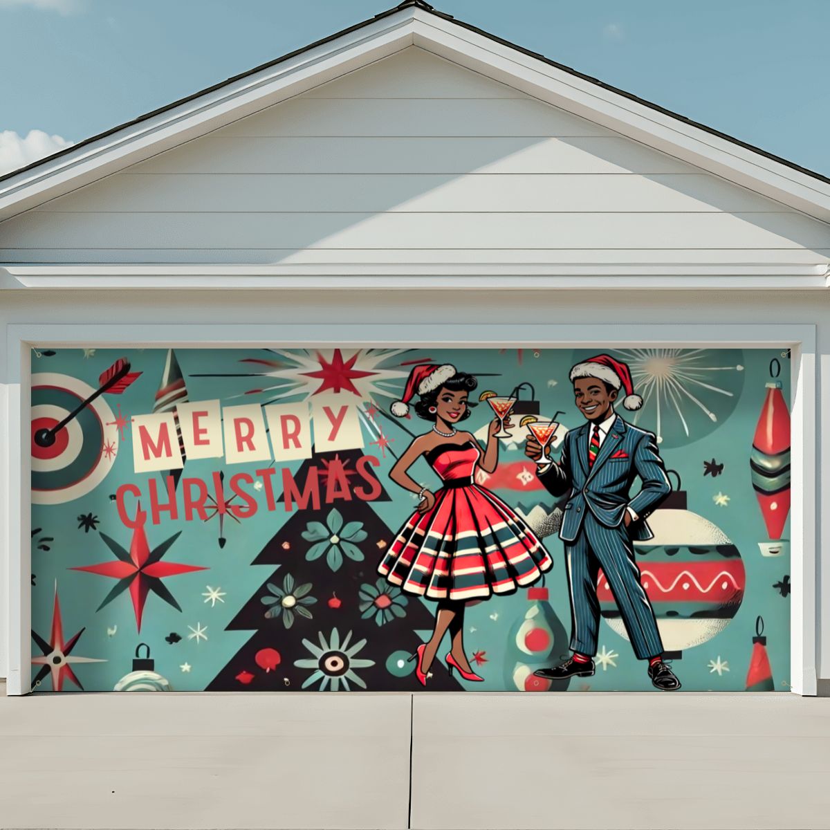 Mid Century Modern Christmas 50&