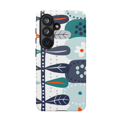 Scandinavian Modern Floral Nordic Hygge Tough Phone Case