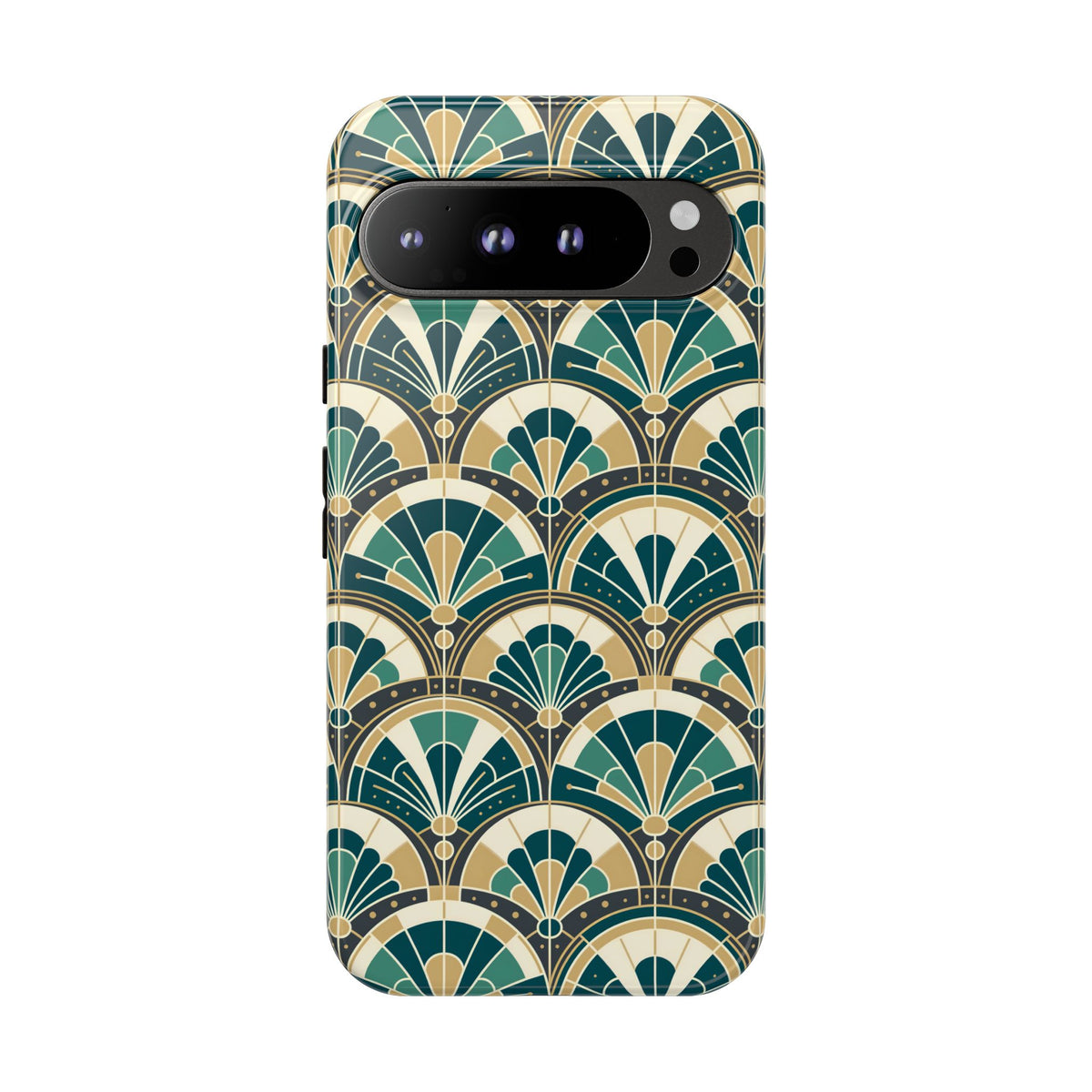 Art Deco Peacock Inspired Tough Phone Case