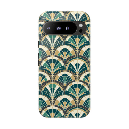 Art Deco Peacock Inspired Tough Phone Case