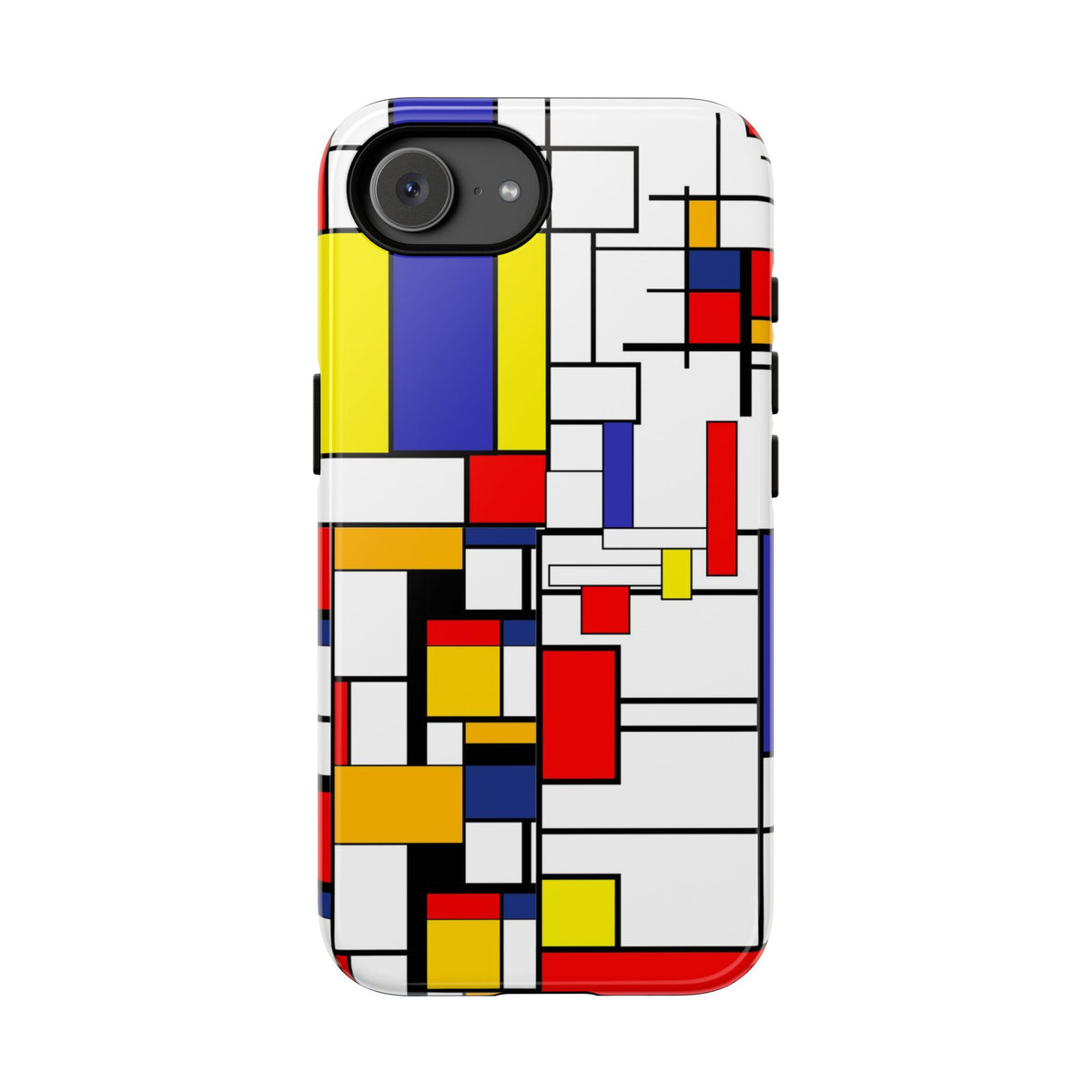Retro Mod Mondrian, Mid Century Modern Style Tough Phone Case