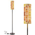 Mid Century Modern Danish Scandinavian Nordic Designed Orange Yellow Slim Torchiere Floor Lamp - Mid Century Modern Gal