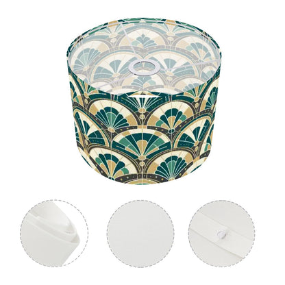 Art Deco Peacock Inspired Lamp SHADE ONLY - For Arc Floor Lamps Only - Mid Century Modern Gal