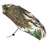 Peacock Chinoiserie Floral Parasol UV Protection Umbrella - Mid Century Modern Gal