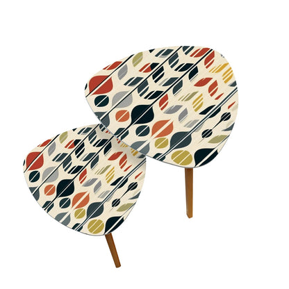Mid Century Modern Danish Scandinavian Designed Retro Mod Nesting Tables - Mid Century Modern Gal