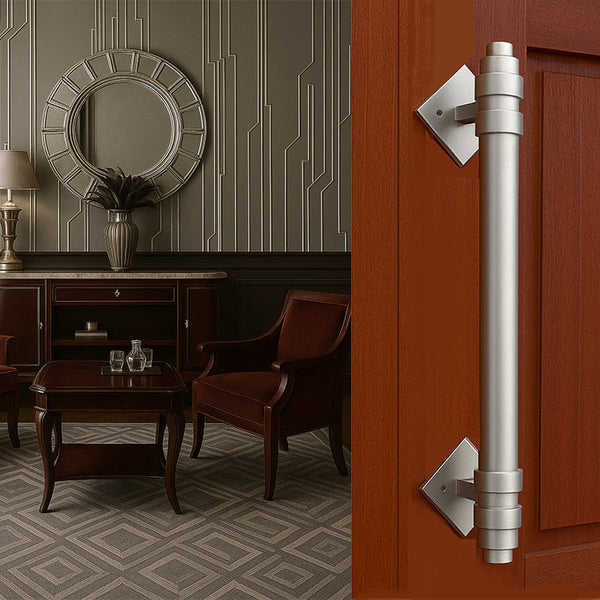 Modern Contemporary Art Deco Style #1 Door Pull for Interior Doors - Sold Individually