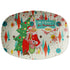 All I Want For Christmas Retro Vintage 50s Couple Mid Century Modern Party Platter - Mid Century Modern Gal
