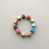 Aluminum Hematite Cube Bracelet - Tomato - Mid Century Modern Gal