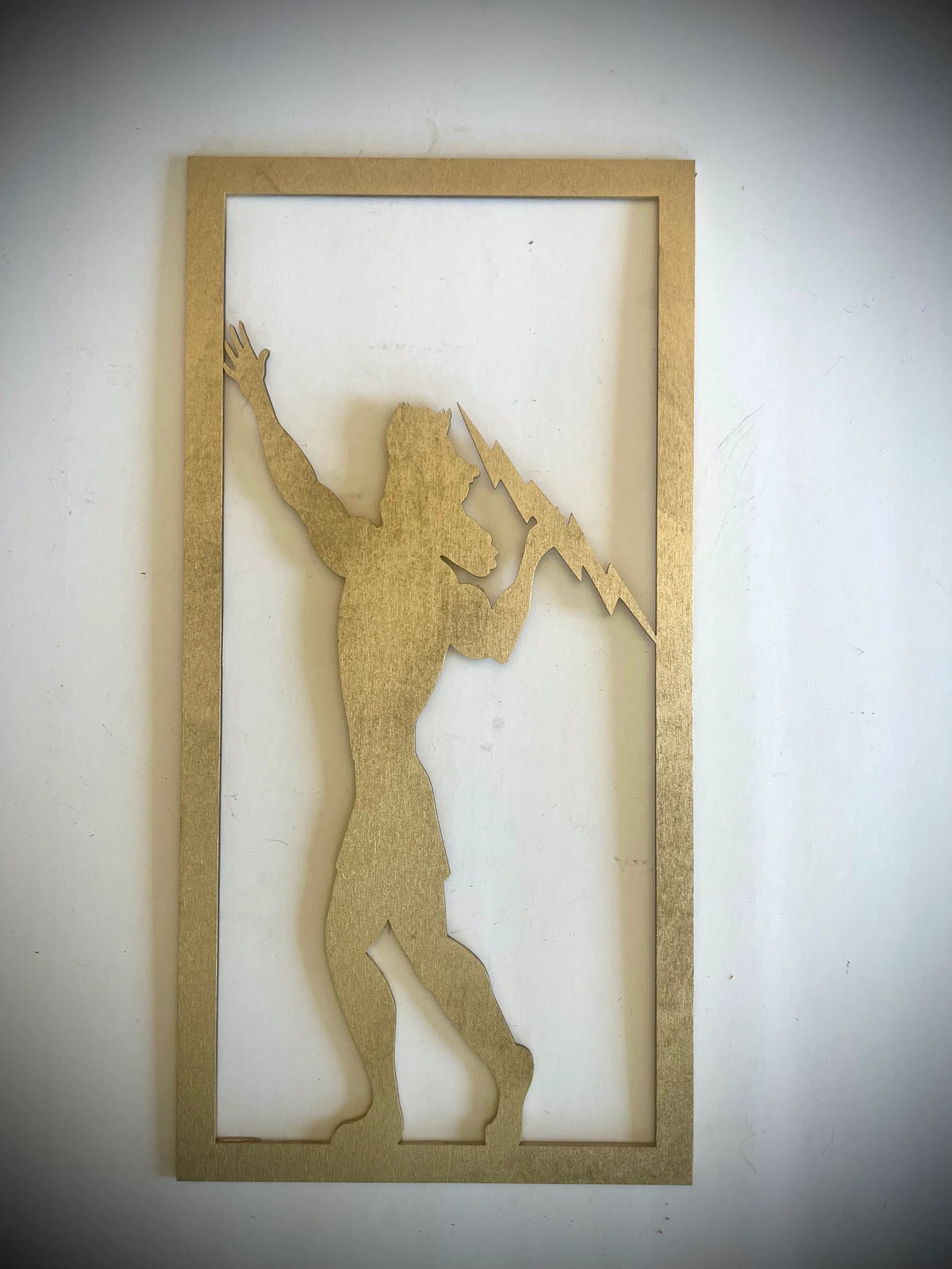 Art Deco Style Greek God - Poseidon, Zeus, Themis - 3-Panel Wood Wall Art - Mid Century Modern Gal