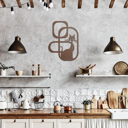 Atomic_Cat_Mid_Century_Modern_Wall_Art__Copper_Rustic_Kitchen_Mockup.png
