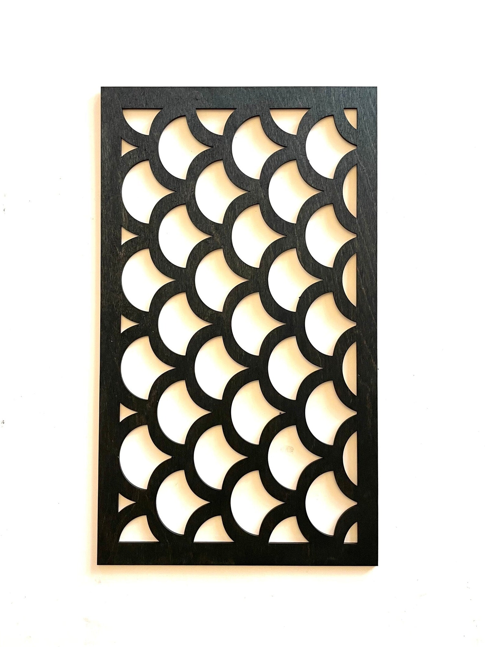 Boho Modern Geometry 3-Panel Wood Wall Art, Set B