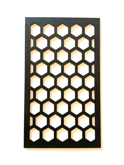 Boho Modern Geometry 3-Panel Wood Wall Art, Set B
