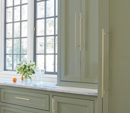 Cabinet Pulls - Bar Pull Series - 10-1/16" Inch Center to Center - Golden Champagne Finish - Sold Individually