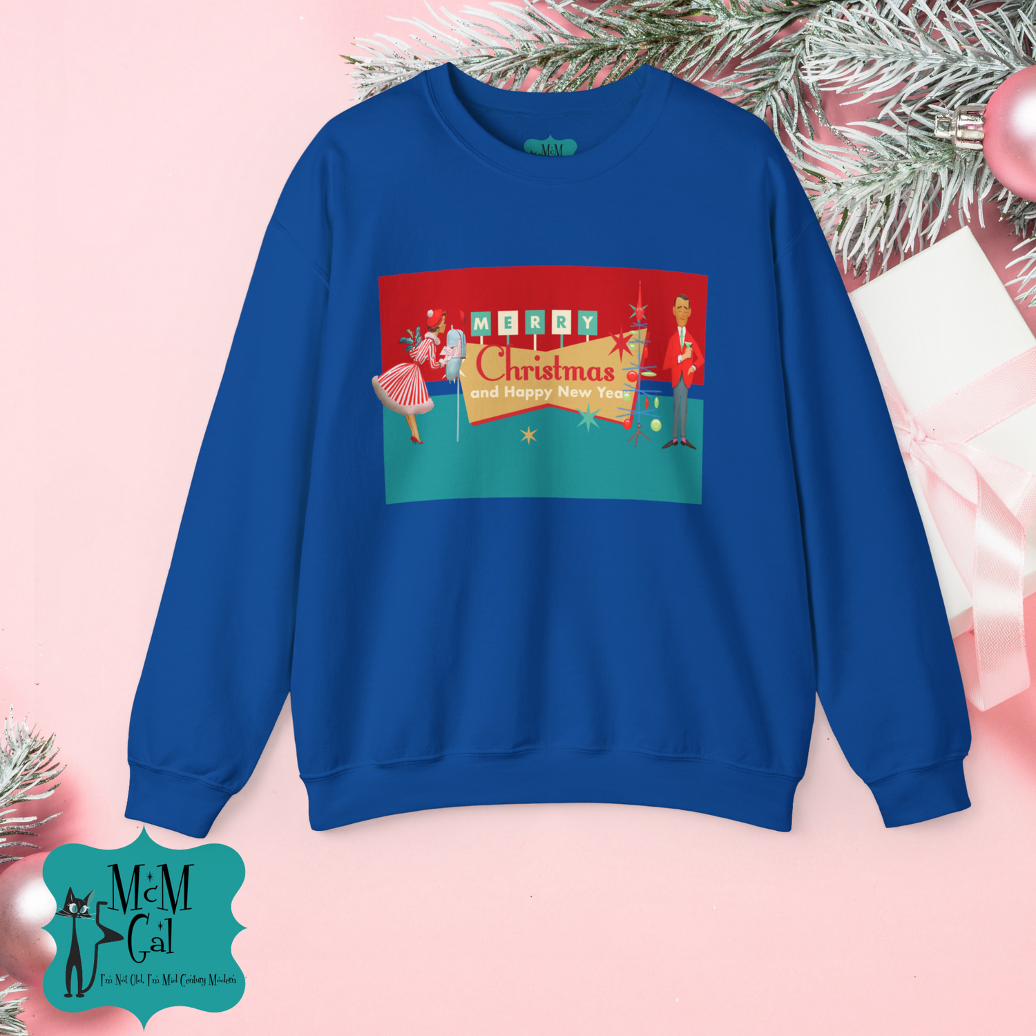 Merry Christmas Sweatshirt, Unisex Holiday Pullover, Cozy Gift for Him and Her, Christmas Party Wear, New Year Apparel, Festive Sweater