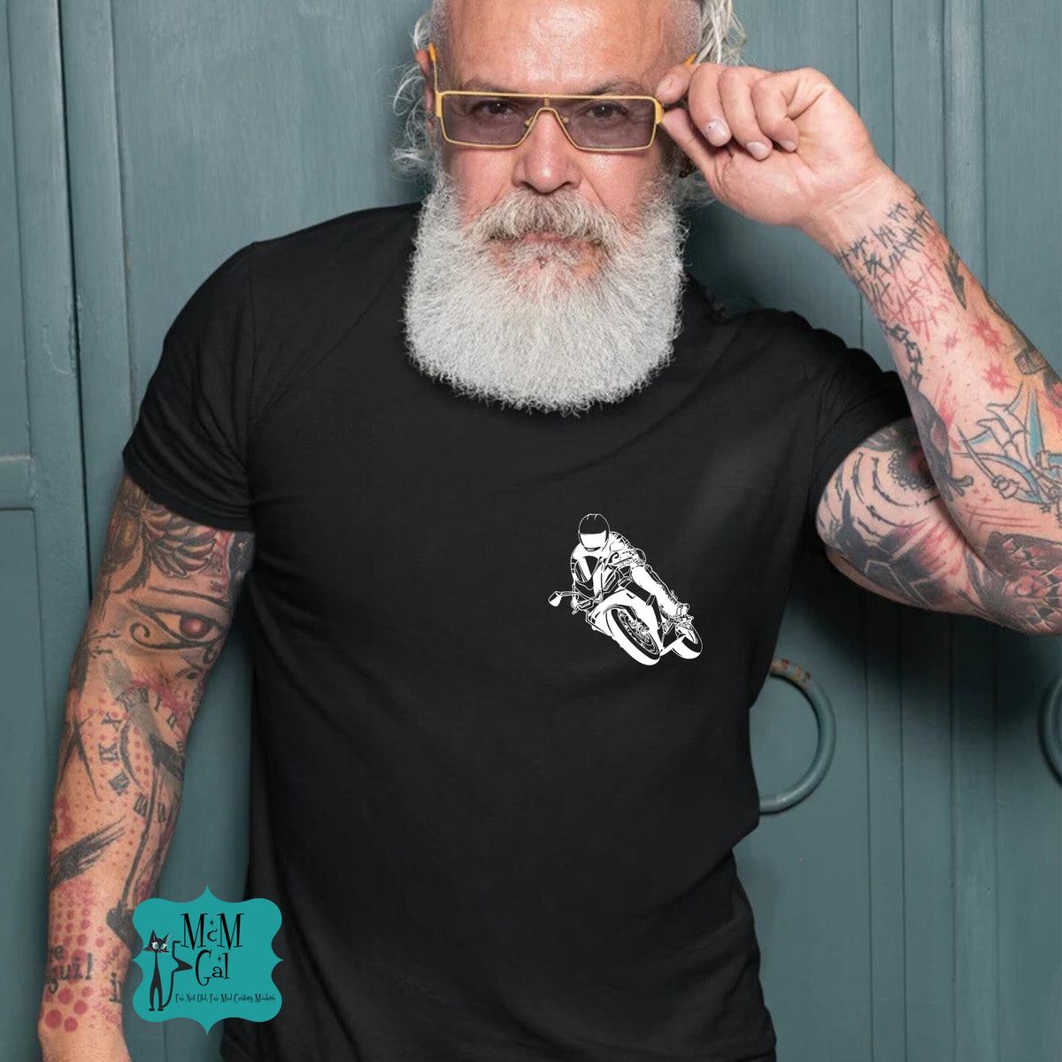 I'm Not Old, I'm Mid Century Modern (tm) Biker Grandpa, Dad Shirt, Vintage Motorcycle Perfect Gift for Riders, Birthday For Dad, Biker Enthusiasts - Mid Century Modern Gal