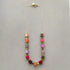 Cube Necklace - Desert Red - Mid Century Modern Gal
