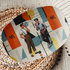 Unique Gay Male Couple Mid Century Bauhaus Designed Mod Party Platter - Mid Century Modern Gal
