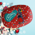 Mid Century Modern Christmas, Merry Christmas Kitschy 50s Party Platter Couples Gift - Mid Century Modern Gal