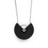 Erika Necklace · Geo Circles · Modern Shape · Mid Century Modern - Black - Mid Century Modern Gal