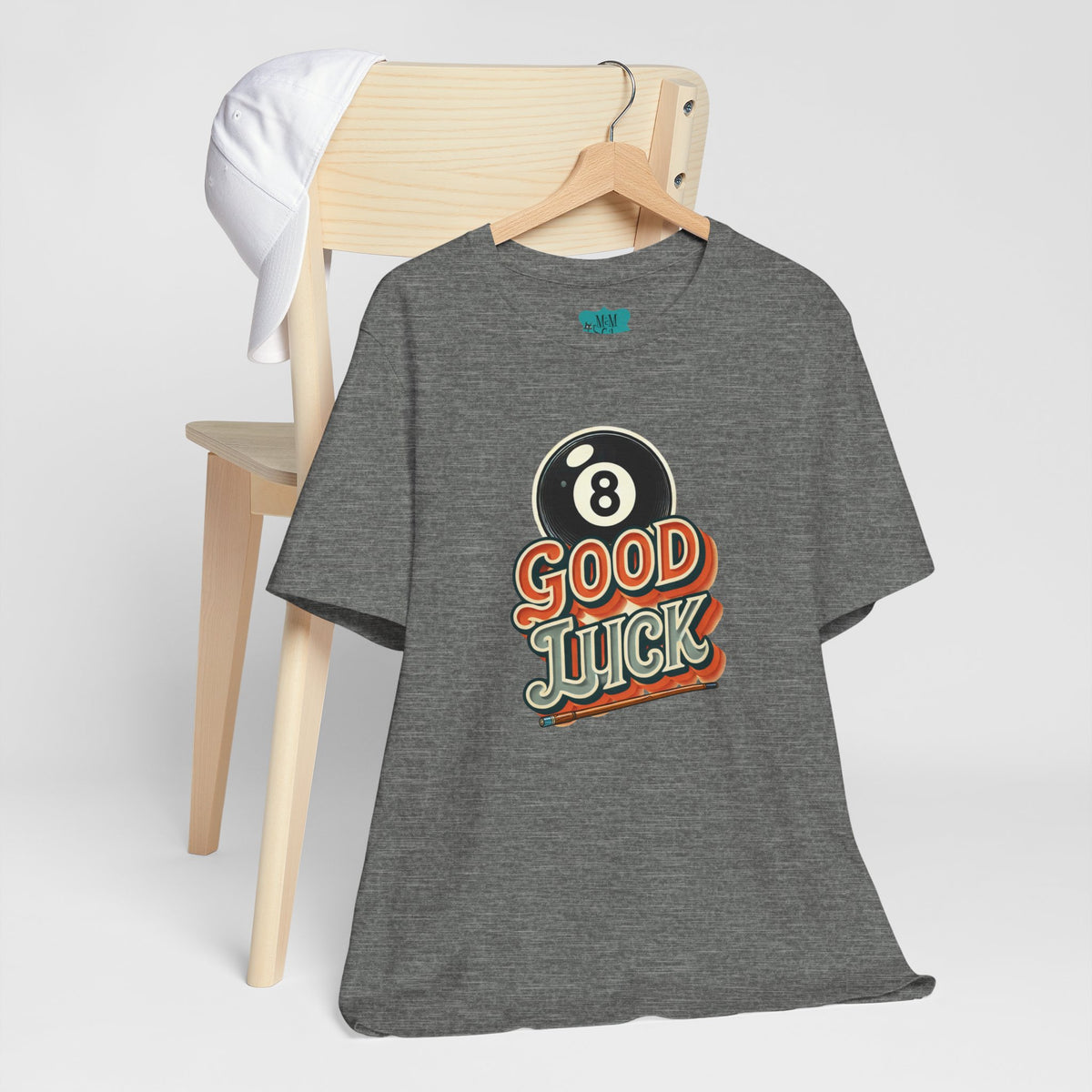 Good Luck  Vintage Pool Theme, Perfect for Games Night, Pool League Birthday Gift, Casual Style, Party Outfit - Mid Century Modern Gal