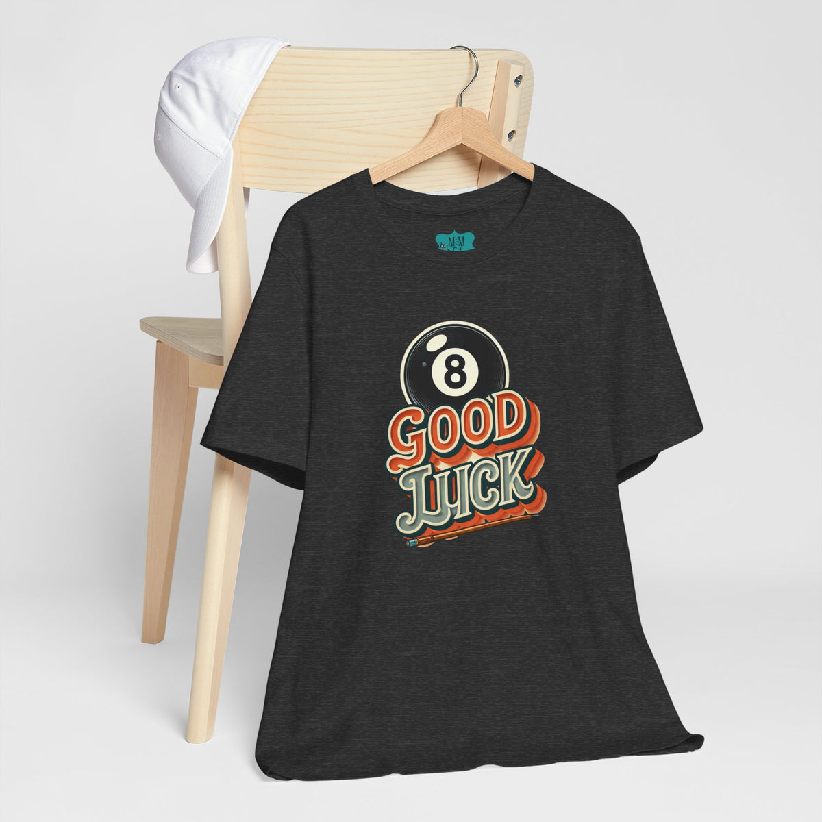 Good Luck  Vintage Pool Theme, Perfect for Games Night, Pool League Birthday Gift, Casual Style, Party Outfit - Mid Century Modern Gal