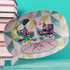 Mid Mod Reading Cats, Kitschy Mid Century Modern Party Platter Gift For Book Lover, Book Club - Mid Century Modern Gal
