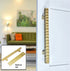 Modern Contemporary Notched Door Pull Handle with Finger Pull Set - For Sliding Barn Door - Mid Century Modern Gal