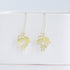 Retro Mid Century Modern Starburst Earrings - Gold - Mid Century Modern Gal