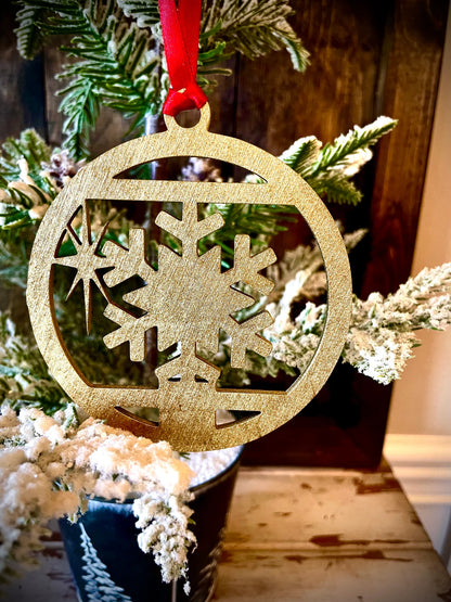 Symbols of Christmas - Art Deco Ornaments - Set of 12