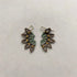 Wings Earrings - Moss - Mid Century Modern Gal