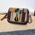Atomic Cat Shoulder Bag, Mid Century Mod Geometric Shoulder Crossbody Bag - Mid Century Modern Gal
