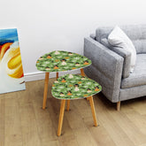 Tiki Hawaiin Hula Girls Palm Springs Cali Style, Mid Century Modern Nesting Tables - Mid Century Modern Gal