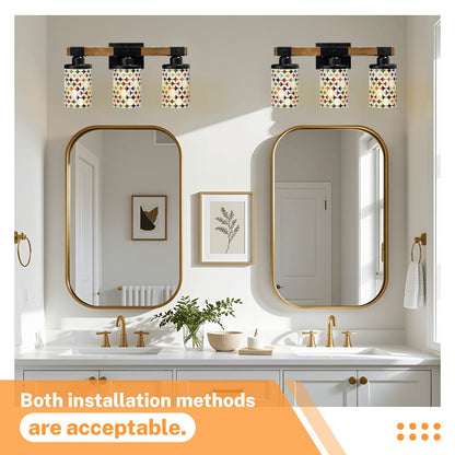 Scandinavian Modern Danish Bathroom Vanity Light Fixture - Mid Century Modern Gal