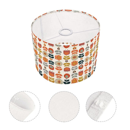 Mid Mod Scandinavian Modern Danish Floral Retro Lamp SHADE ONLY - For Arc Floor Lamps Only - Mid Century Modern Gal