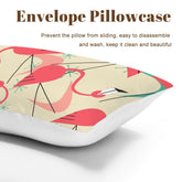Palm Springs California Kitschy Flaming King Size Funky Fun Comforter Set - Mid Century Modern Gal