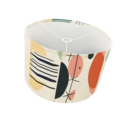 Mid Century Modern Abstract Mod Lamp Shade ONLY - For Tripod Floor Lamps Only - Mid Century Modern Gal
