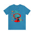 Atomic Cat Designs, Mid Century Modern Kitschy Fun Unisex Jersey Short Sleeve Tee T-Shirt Aqua / S