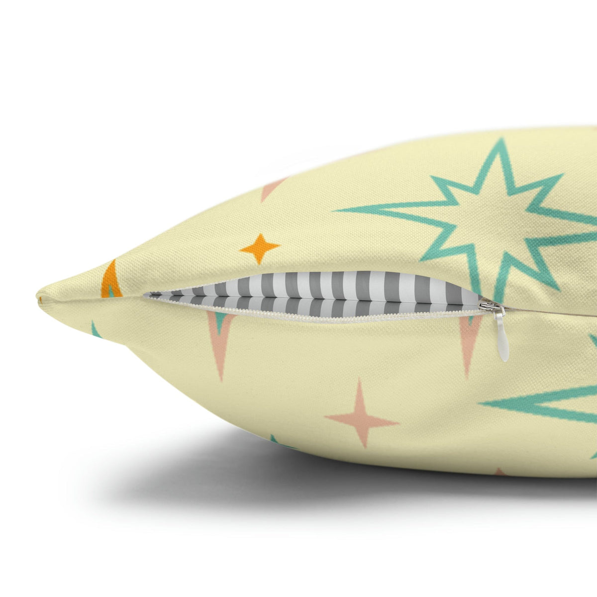 Atomic 50's Chrismtas,Atomic Cat, Christmas Pillow Cover, Mid Century Modern Kitschy Chrismta Holiday Decor, Pillow Cover Home Decor