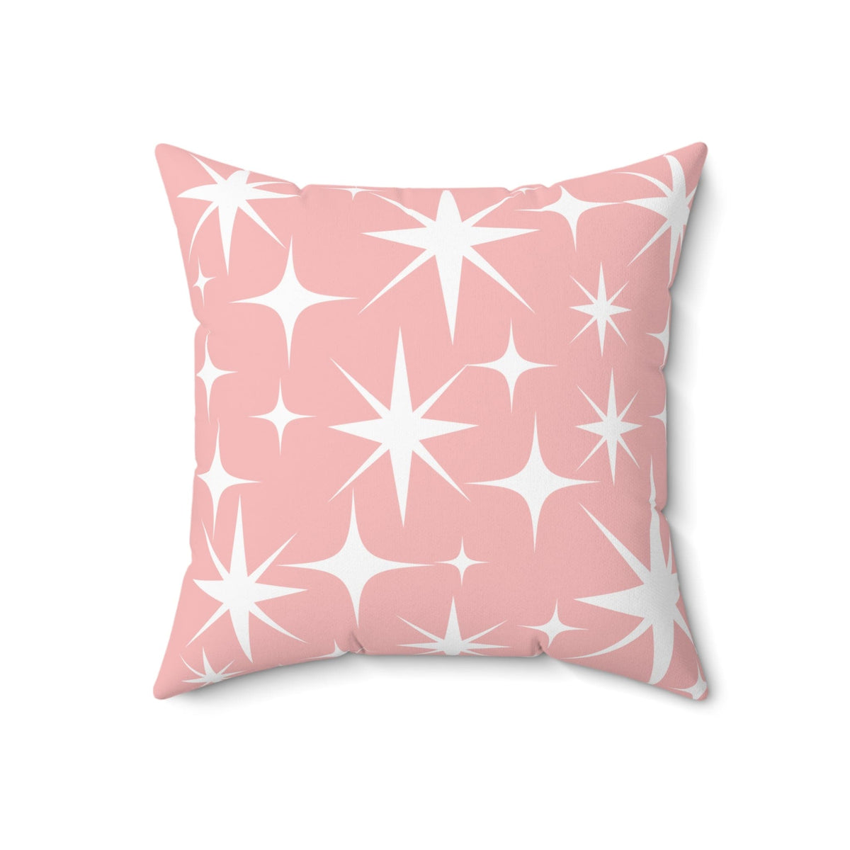 Atomic 50's Pink Starburst, Mid Century Modern Pillow And Cover Home Decor
