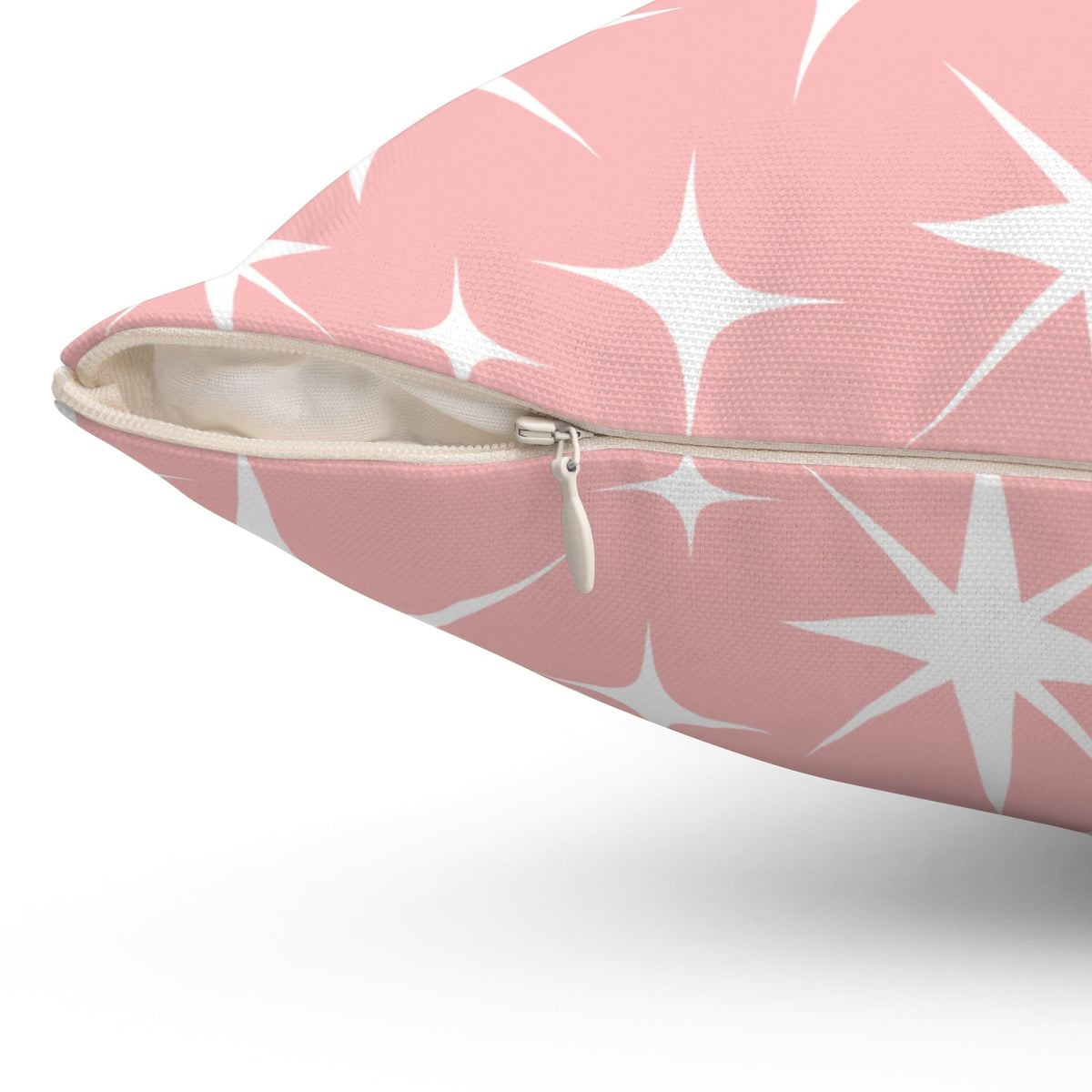 Atomic 50's Pink Starburst, Mid Century Modern Pillow And Cover Home Decor
