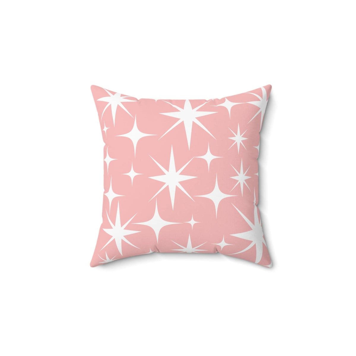 Atomic 50's Pink Starburst, Mid Century Modern Pillow And Cover Home Decor
