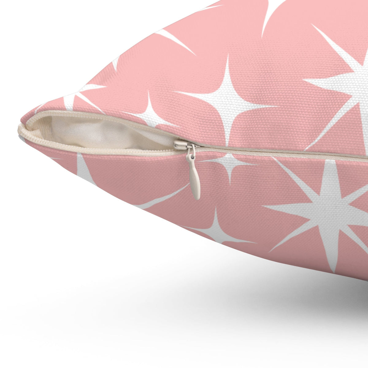 Atomic 50's Pink Starburst, Mid Century Modern Pillow And Cover Home Decor