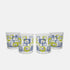 Atomic Acrylic Old Fashioned Glass - Set of 4 - Blue Green