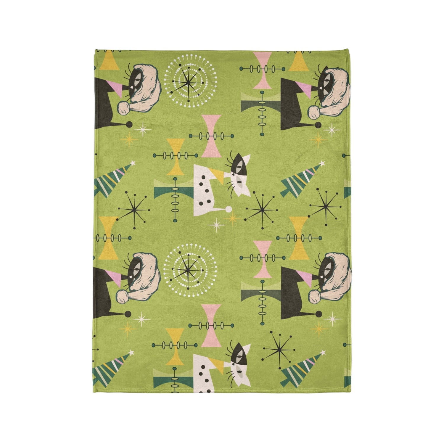 Atomic Cat Designs, Christmas Blanket, 50&