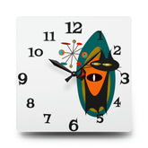 Atomic Cat, Kitschy Fun, Mid Century Modern, Acrylic Wall Clock Home Decor Mid Century Modern Gal