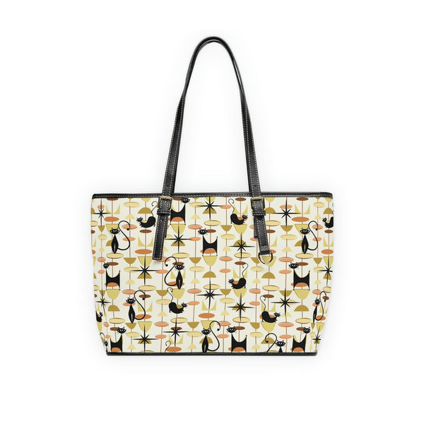 Atomic Cat, Mid Century Modern Retro Fun, Funky Shoulder Bag