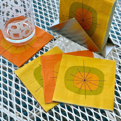 Atomic Paper Cocktail Napkin Set