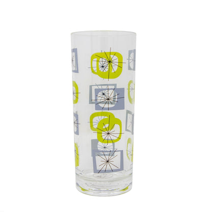 Atomic Zombie Glass - Blue / Green (Set of 4)